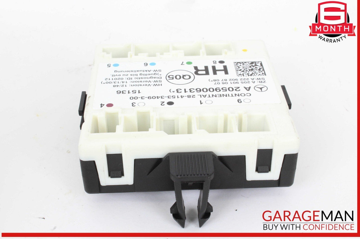 15-18 Mercedes W205 C300 Rear Right Passenger Side Door Control Module Unit OEM