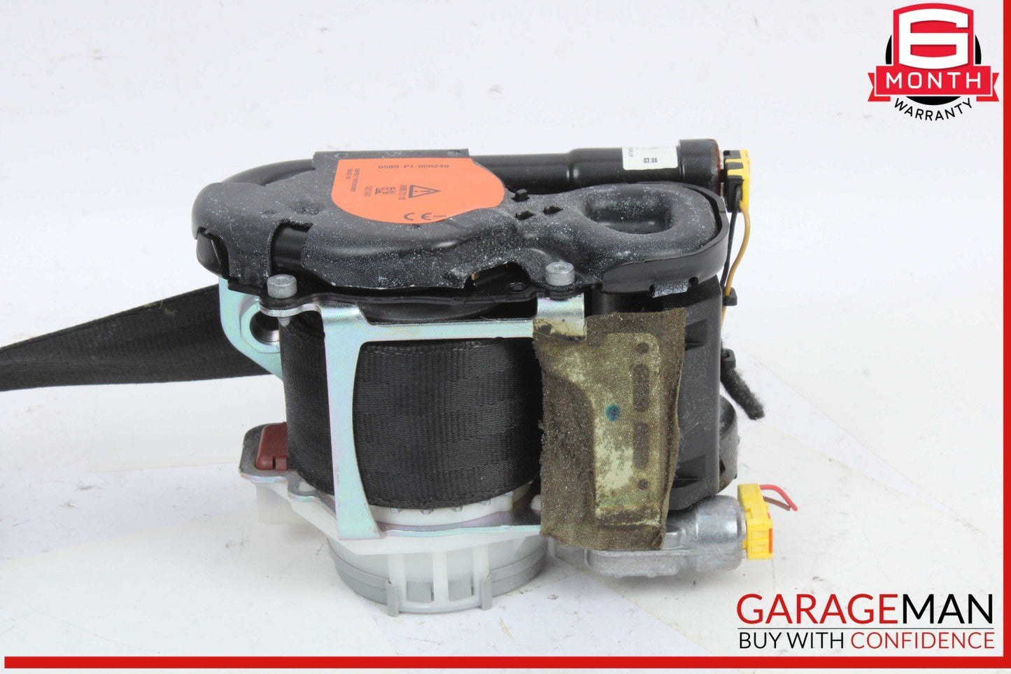 09-17 Audi SQ5 Q5 Front Left Driver Side Seat Belt Seatbelt Black 8R1857705N OEM