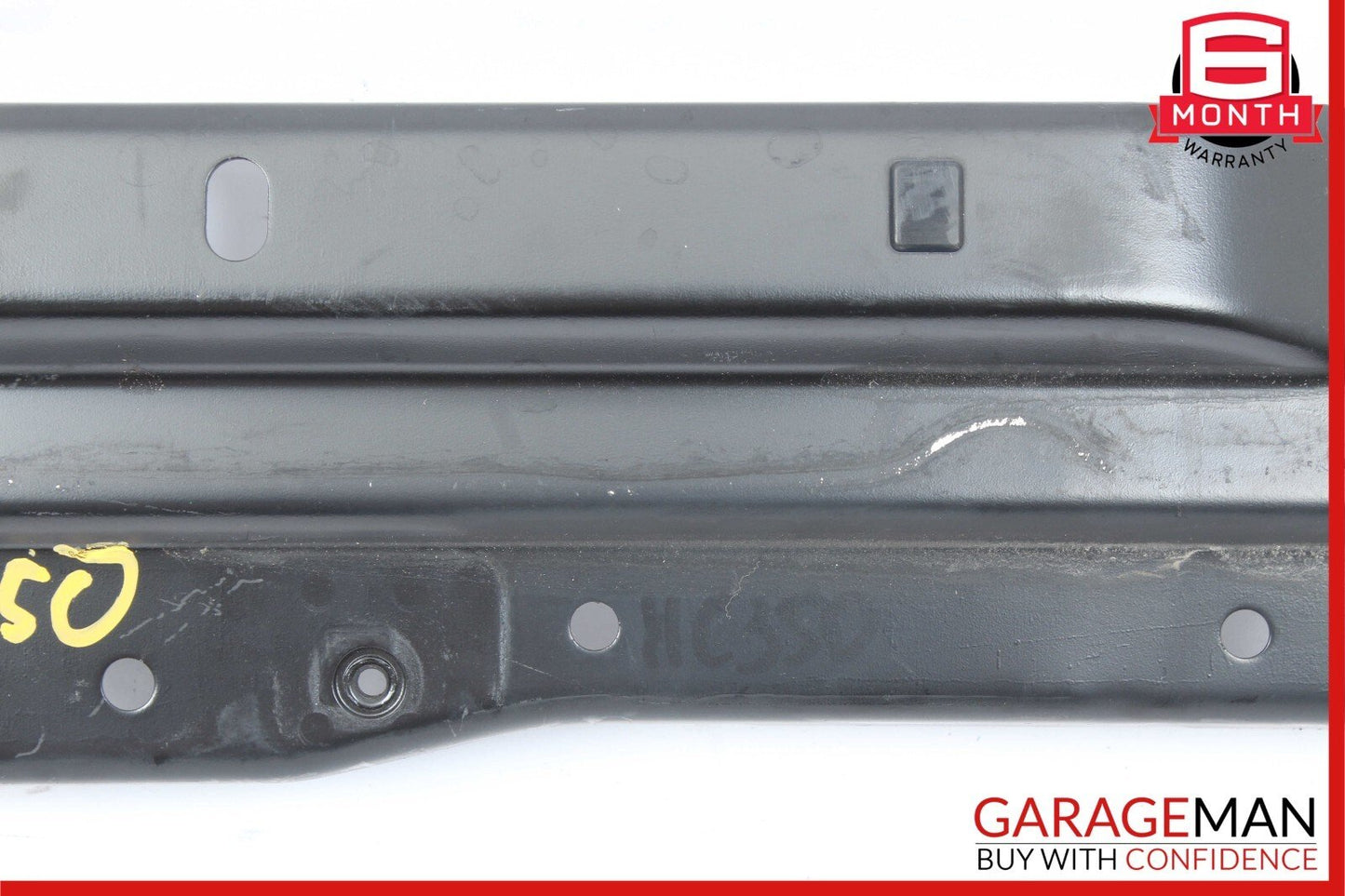 08-14 Mercedes W204 C350 C250 C280 Upper Radiator Core Support Bar Black OEM