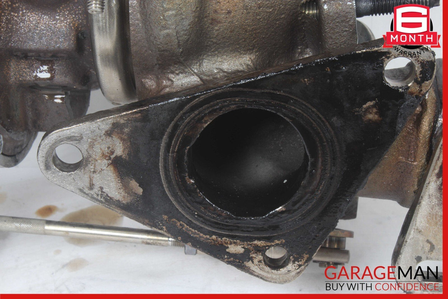 11-16 Mercedes GL450 S500 S550 4.7L Left Turbocharger Turbo Charger Manifold OEM