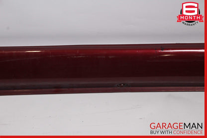 98-05 Mercedes W163 ML320 ML430 Left Side Rocker Panel Side Skirt Titanite Red