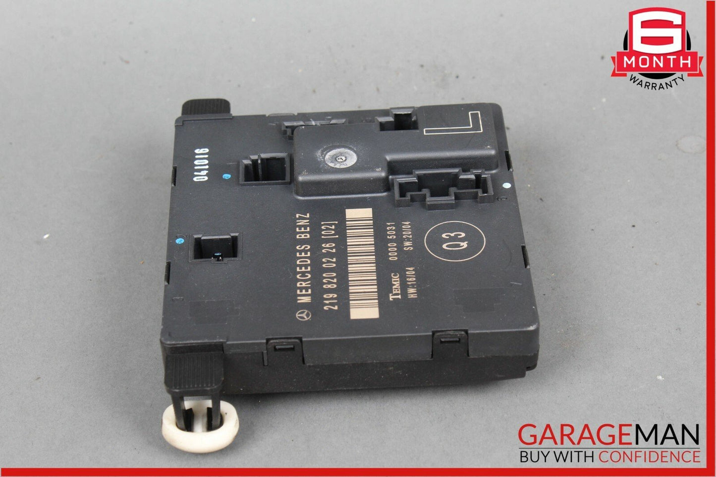 06-11 Mercedes W219 CLS500 CLS550 Rear Left Door Control Module 2198200226 OEM