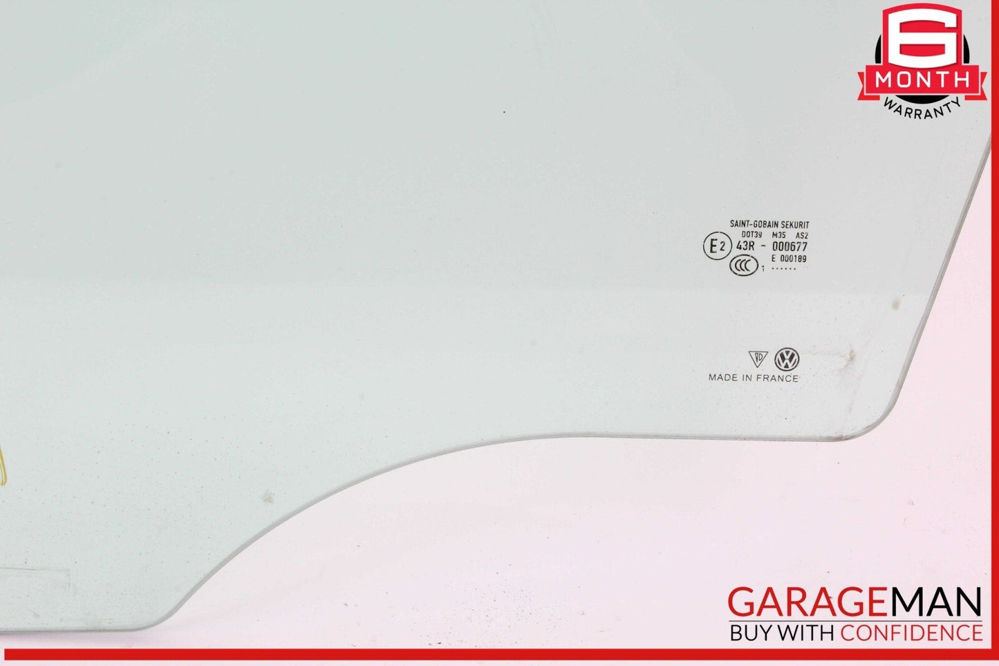 11-18 Porsche Cayenne S 958 Front Left Driver Side Door Window Glass OEM
