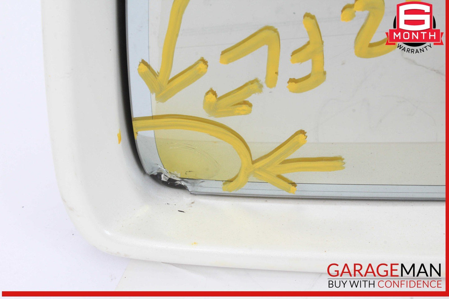 12-16 Mercedes W166 ML350 Front Left Side Mirror Glass Rear View OEM