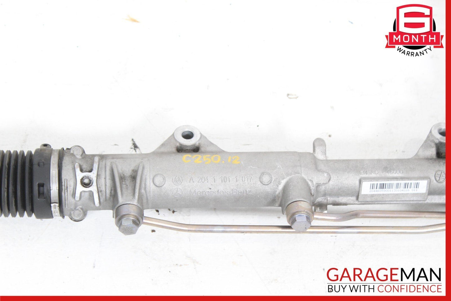 08-15 Mercedes W204 C250 C350 RWD Power Steering Rack & Pinion Assembly OEM
