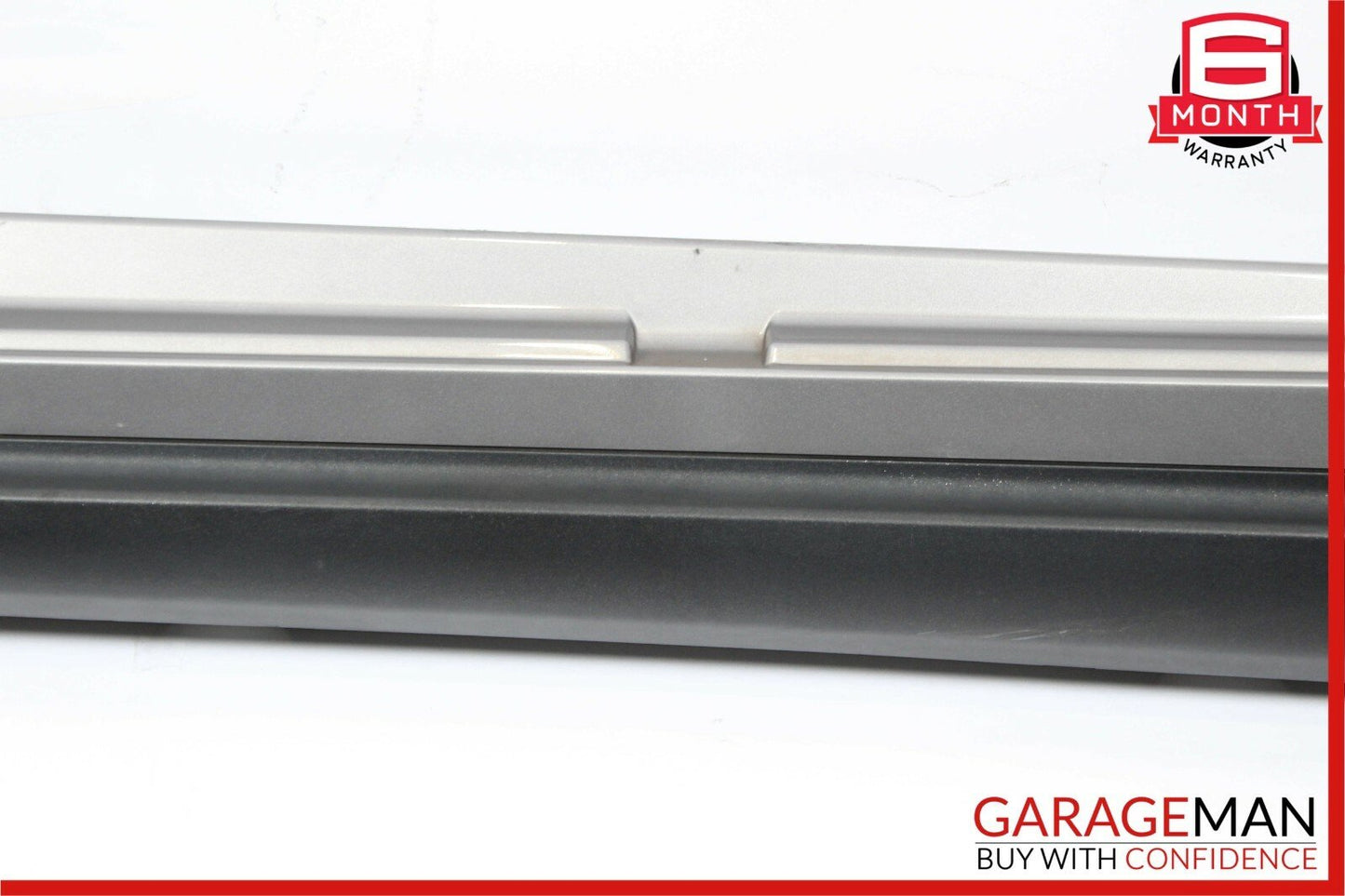14-17 Maserati Ghibli Left Driver Side Rocker Skirt Molding Trim Panel Silver