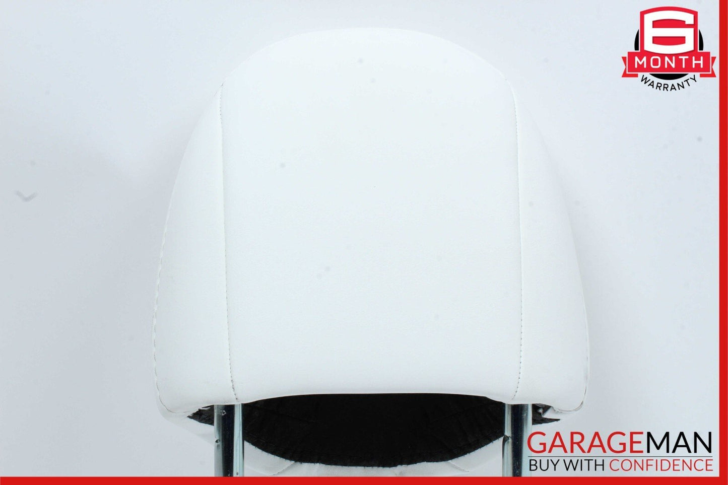 17-22 Tesla Model 3 Front Right / Left Side Seat Headrest Head Rest White
