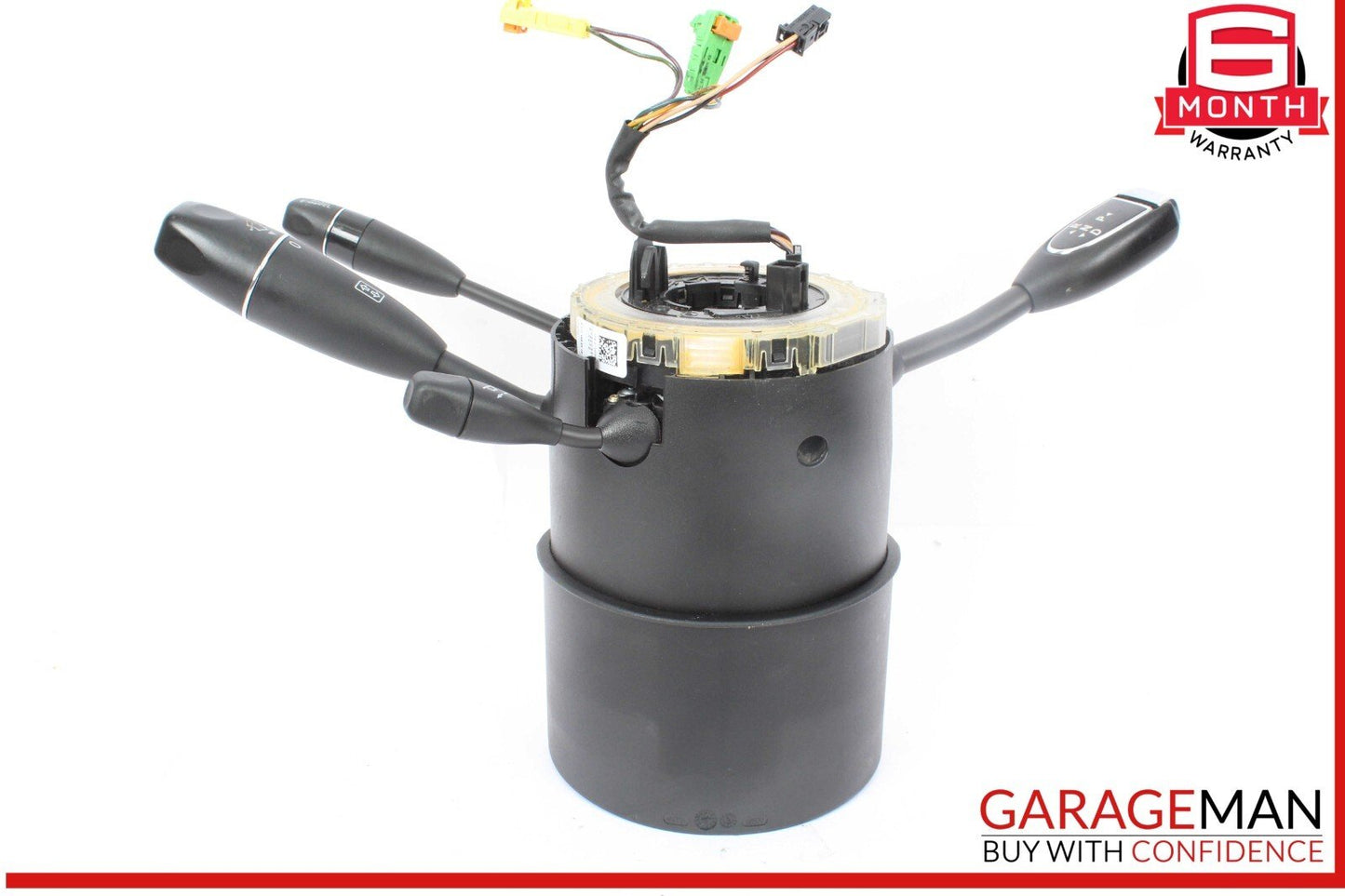 07-10 Mercedes W221 S550 Steering Column Combination Switch Assembly Black OEM