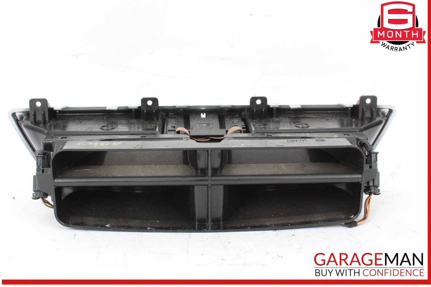 07-13 Mercedes W221 S400 Hybrid Center Dash A/C Air Vent Trim Clock OEM