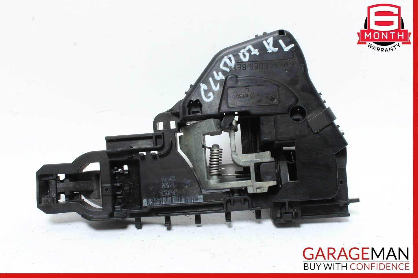 06-13 Mercedes ML350 R350 GL450 Rear Left Exterior Door Handle Cubanite Silver