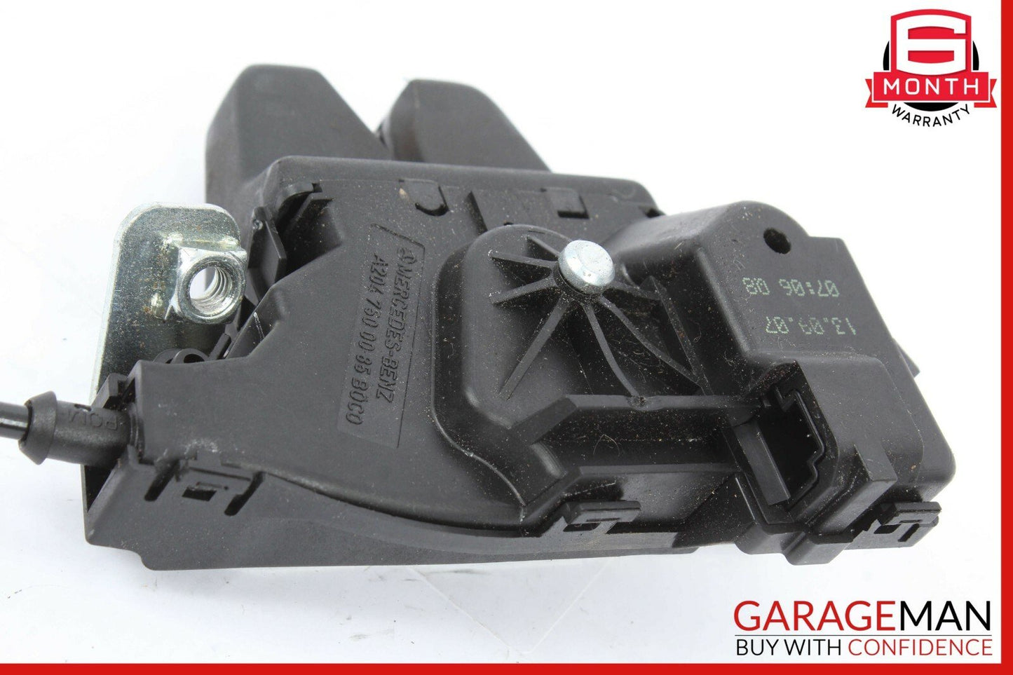 08-11 Mercedes W204 C350 Rear Trunk Lid Lock Latch Actuator w/ Release Handle