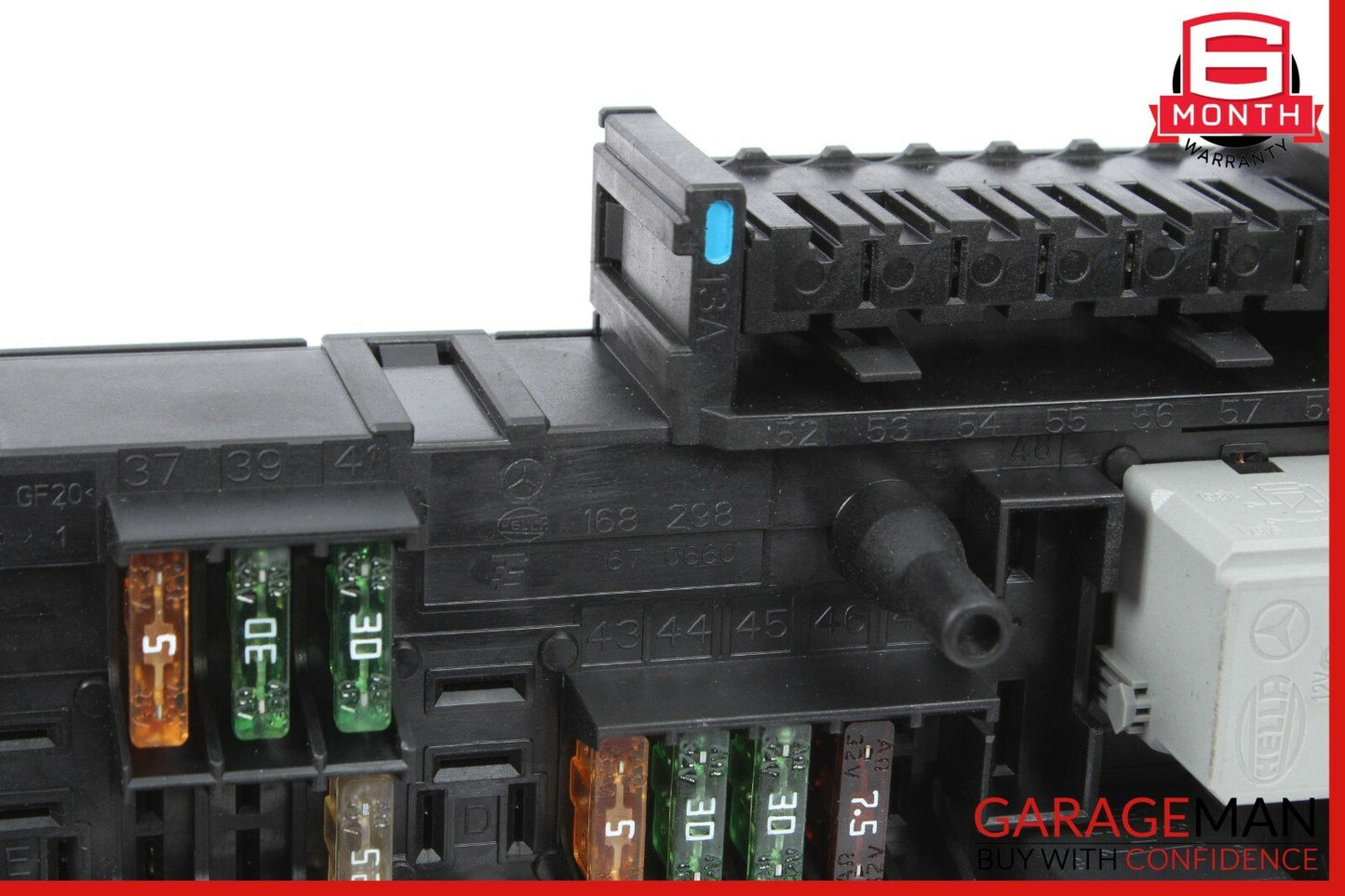12-14 Mercedes W204 C250 C300 C350 Rear SAM Relay Fuse Box Assembly OEM