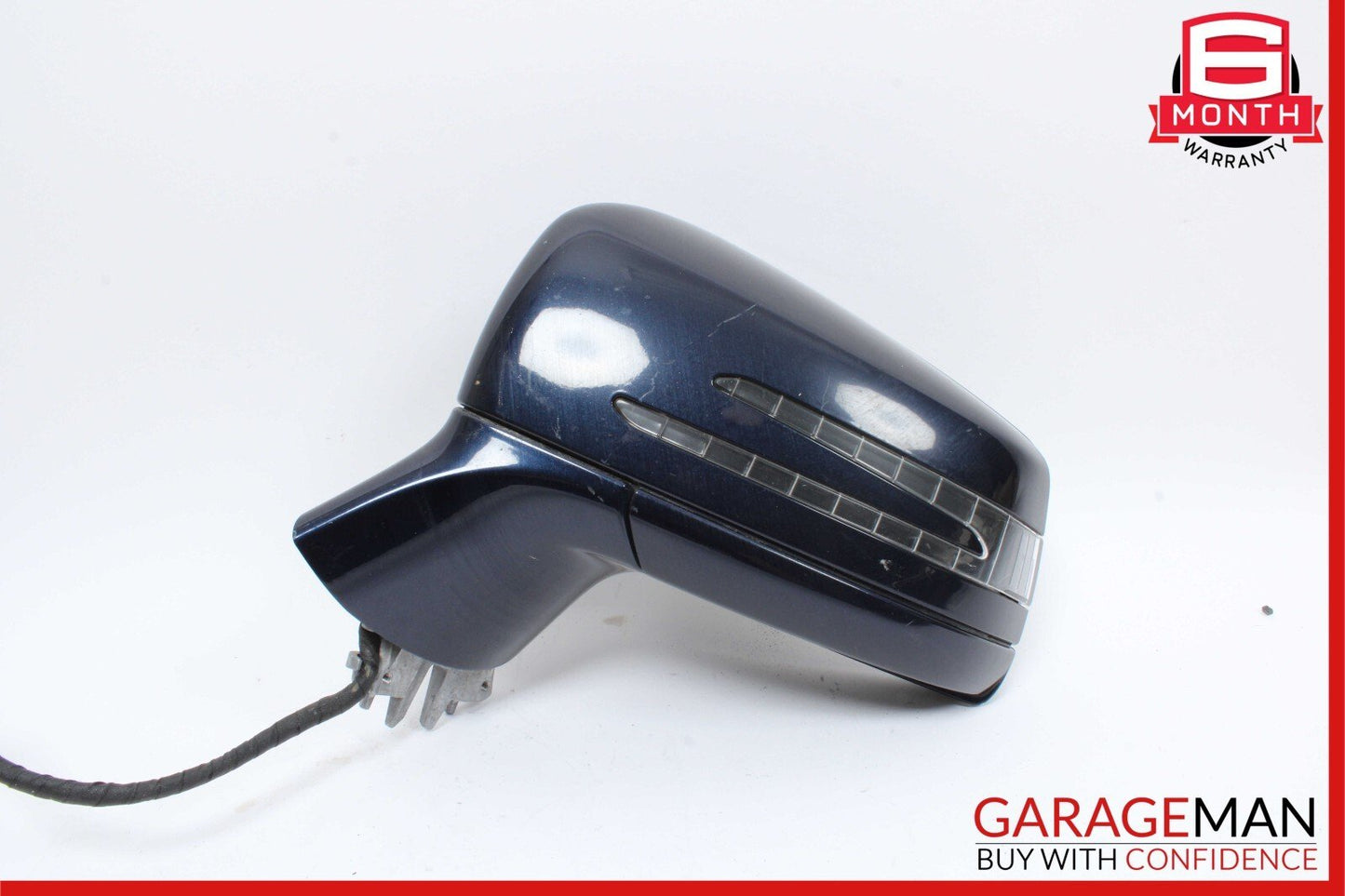 12-18 Mercedes W218 CLS500 CLS550 Left Side Rear View Door Mirror w/ Blind Spot