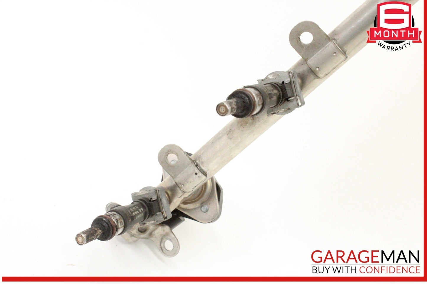 07-12 Mercedes W219 CLS63 SL63 AMG Engine Fuel Injector Rail w/ Injectors OEM