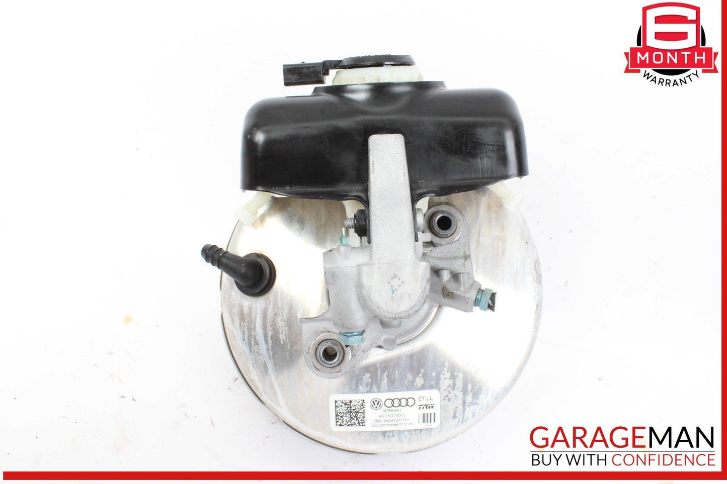 12-18 Audi A6 Power Brake Booster Master Cylinder w/ Reservoir 4G1612103 OEM