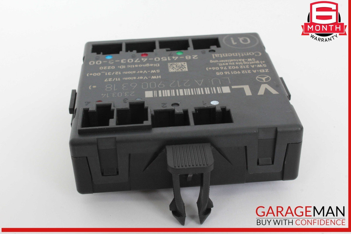 08-18 Mercedes W204 C250 CGI C300 Front Left Side Door Control Module Unit OEM