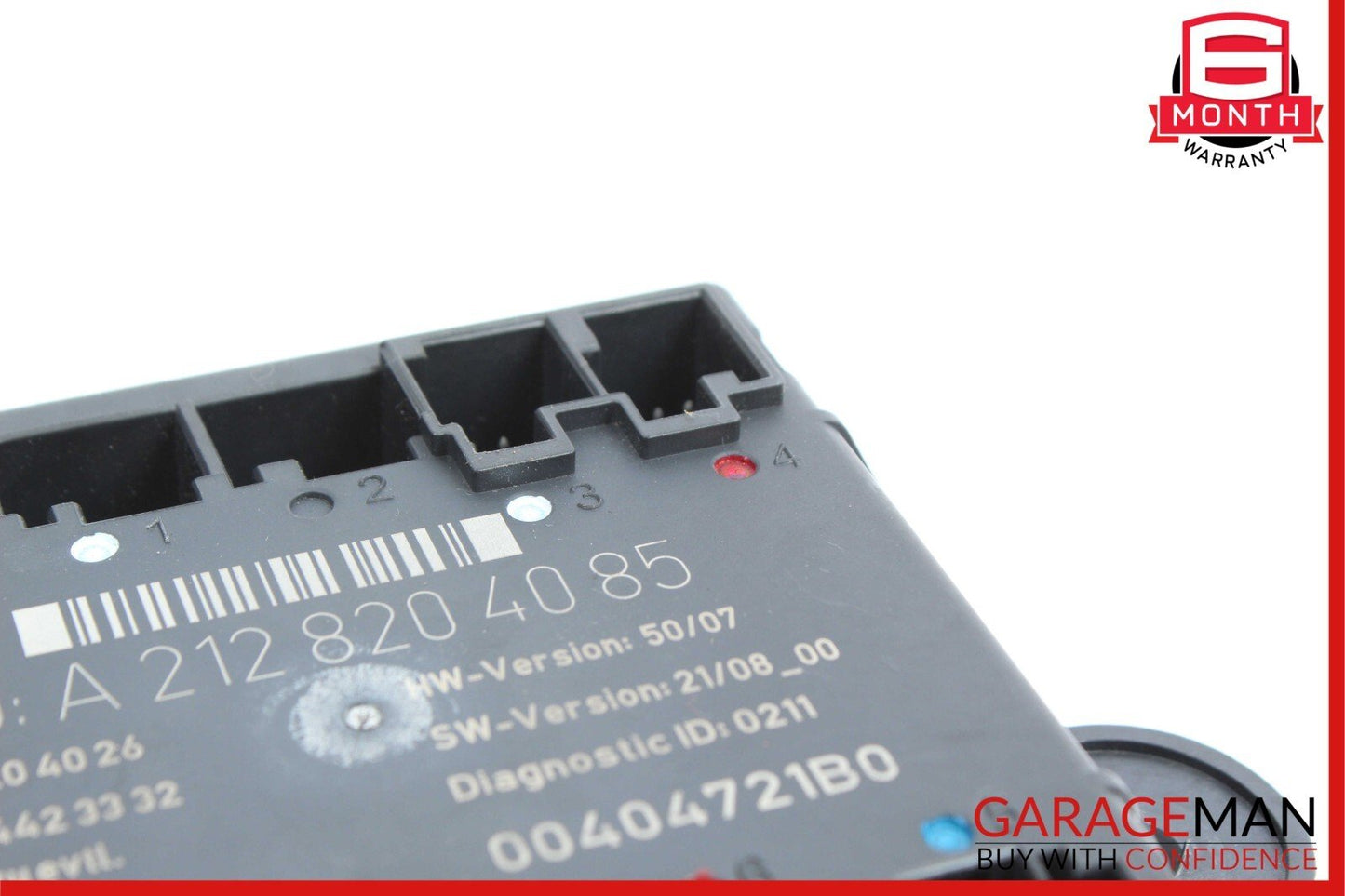 08-14 Mercedes W212 E550 C350 Rear Right Side Door Control Module 2128204085 OEM