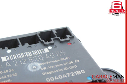 08-14 Mercedes W212 E550 C350 Rear Right Side Door Control Module 2128204085 OEM