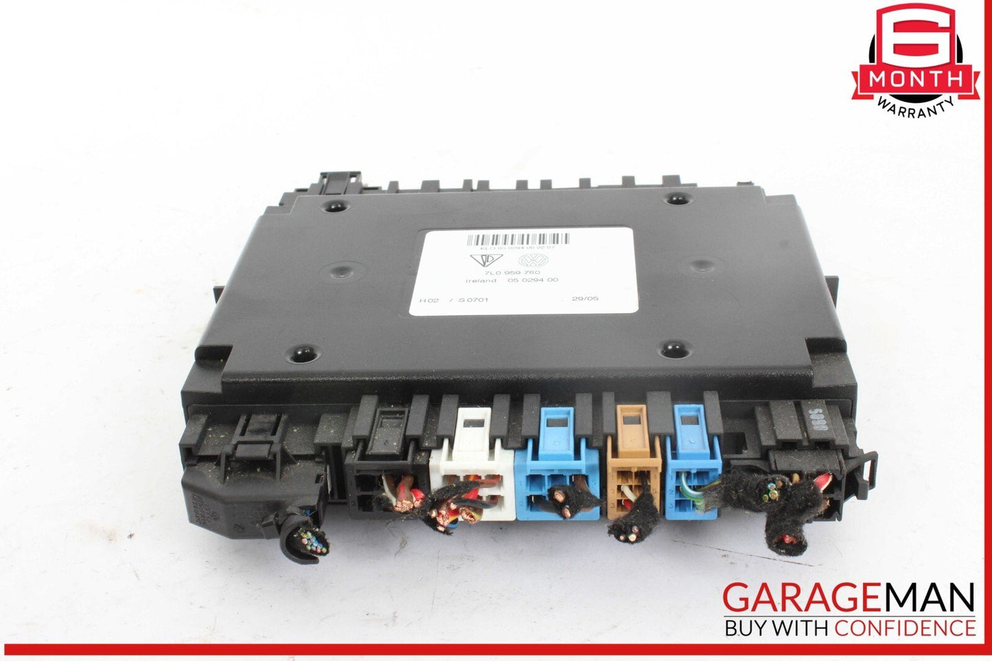 03-10 Porsche Cayenne 955 957 Front Left Driver Side Seat Control Module Unit