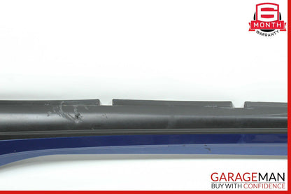 14-17 Maserati Ghibli Left Driver Side Rocker Skirt Molding Moulding Panel Blue