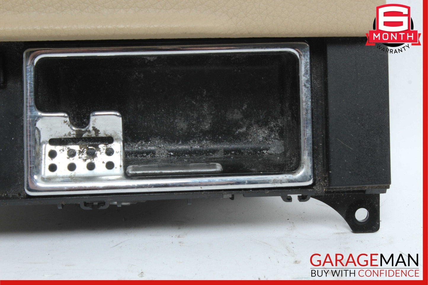 07-09 Mercedes W221 S550 Ash Tray Ashtray Lighter Compartment Tray Brown OEM