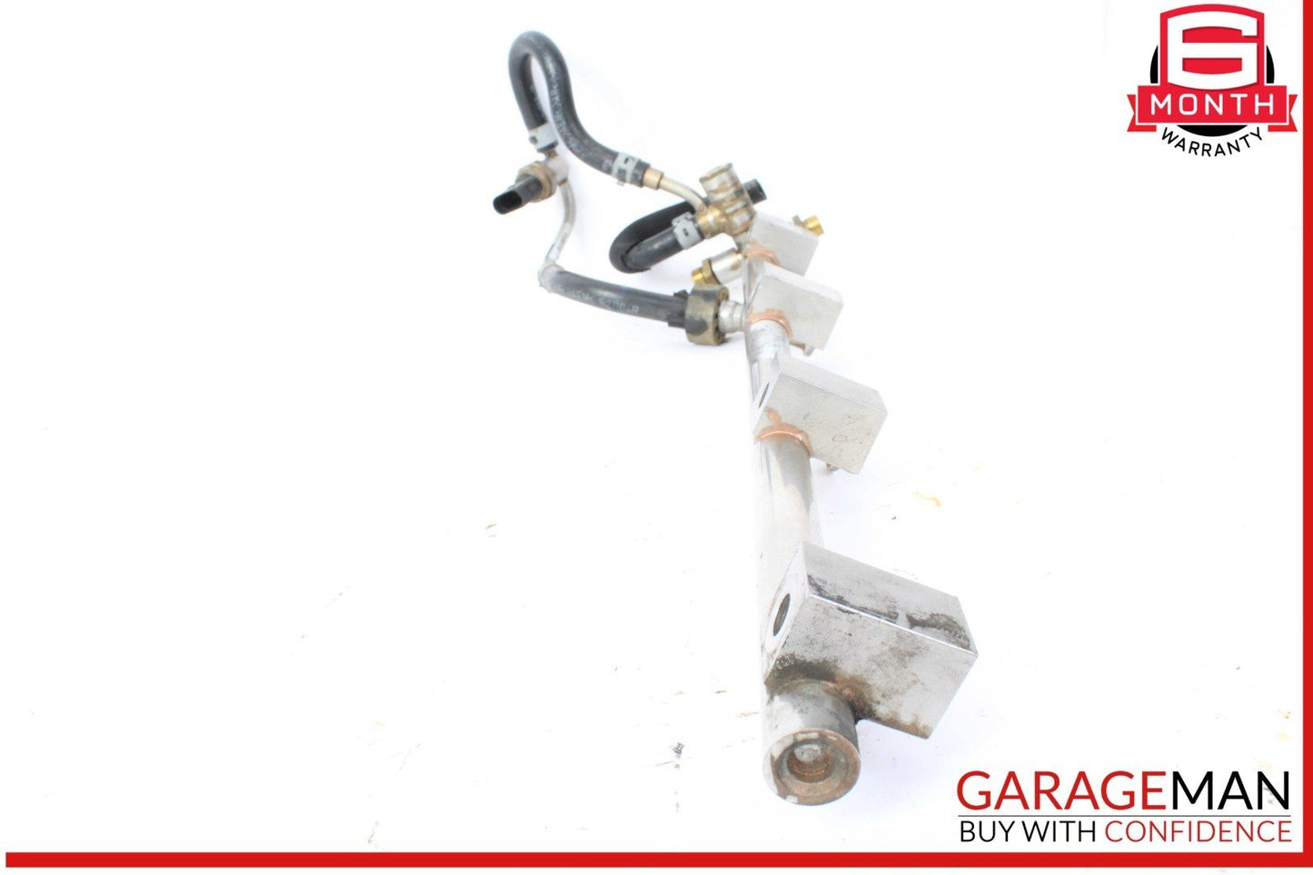 09-16 Audi S4 Upper Fuel Injector Rail 03H133316N OEM