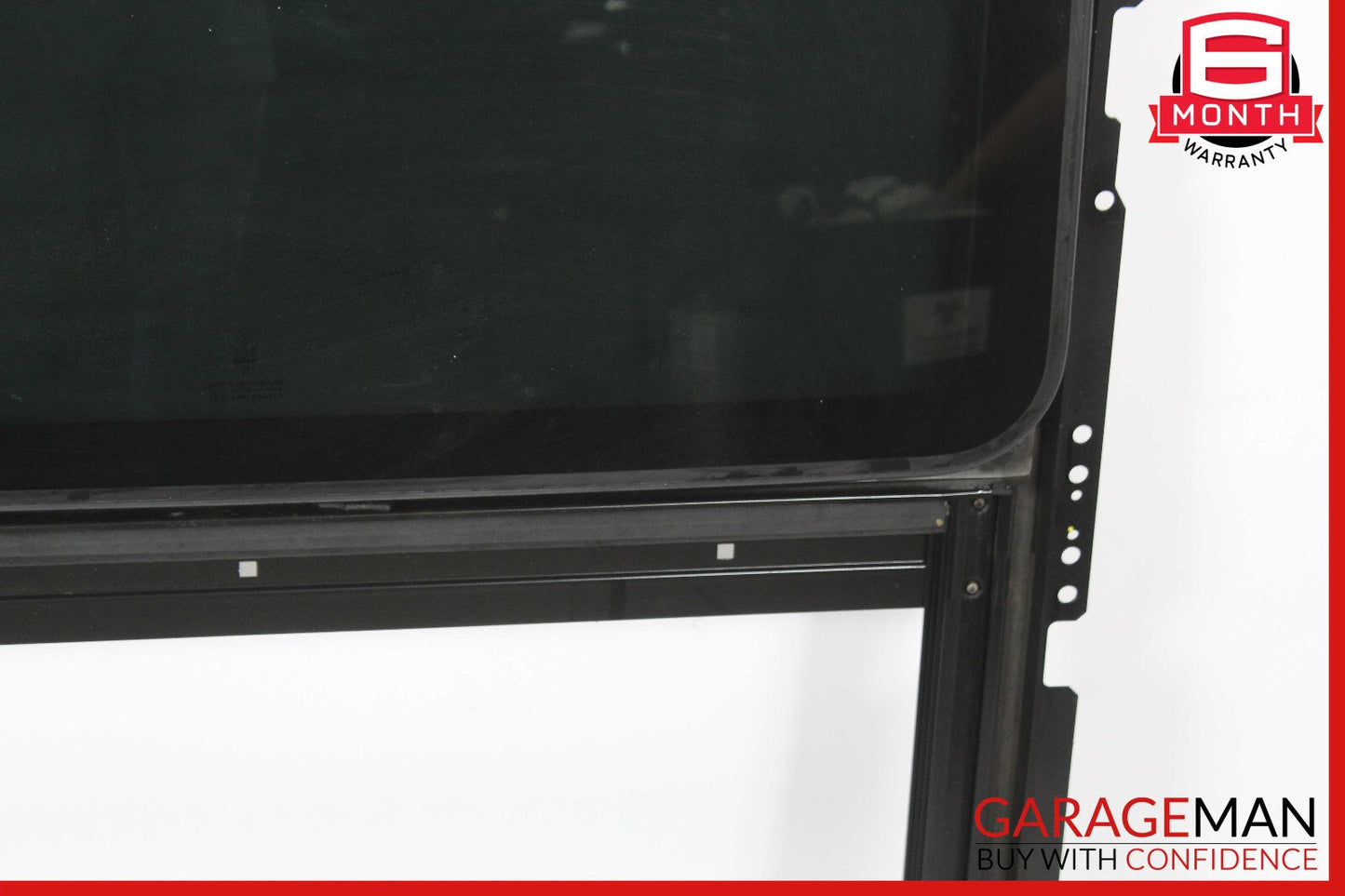 03-13 Maserati Quattroporte M139 Sunroof Guide Rail Frame Glass Track w/ Shade