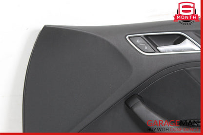 15-20 Audi A3 S3 Front Right Passenger Side Door Panel Black OEM