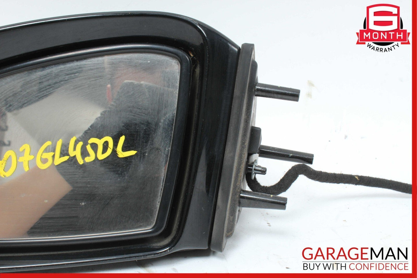 07-08 Mercedes X164 GL450 GL550 Front Left Side Mirror Door Rear View Black