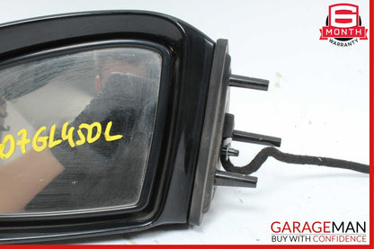 07-08 Mercedes X164 GL450 GL550 Front Left Side Mirror Door Rear View Black