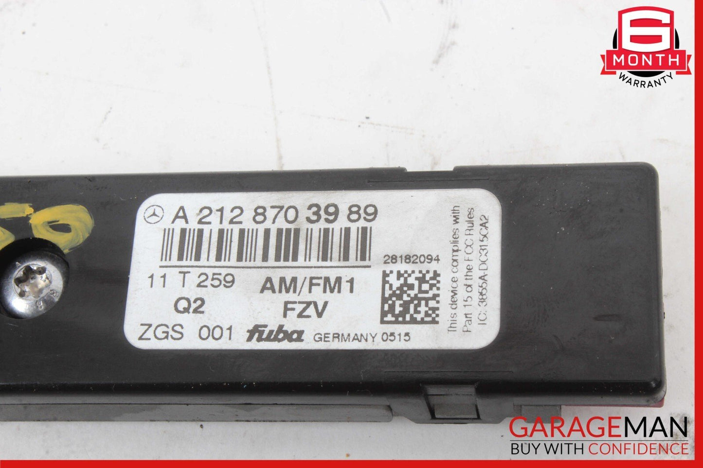 10-16 Mercedes W212 E350 E400 E550 Antenna Amplifier Amp Module Radio OEM