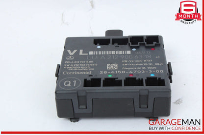 08-18 Mercedes W212 E250 C300 CLS550 Front Left Side Door Control Module OEM