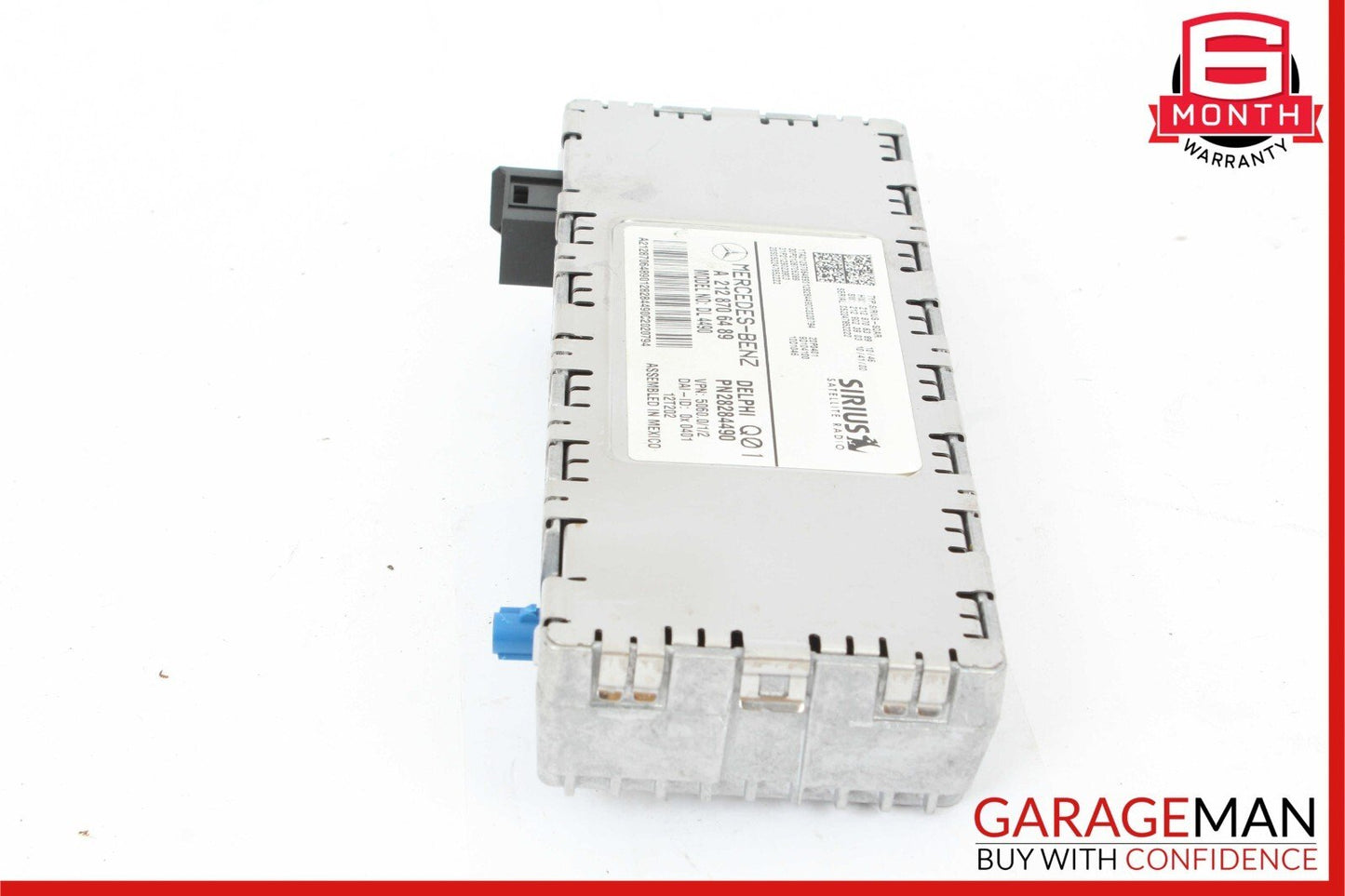 12-14 Mercedes W204 C250 CLS500 Sirius Satellite Radio Receiver Control Module