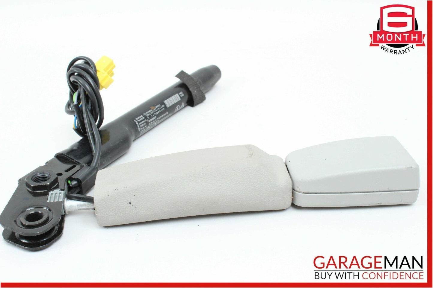 07-13 Mercedes S550 CL600 Front Right Seat Belt Seatbelt Receiver Buckle Grey
