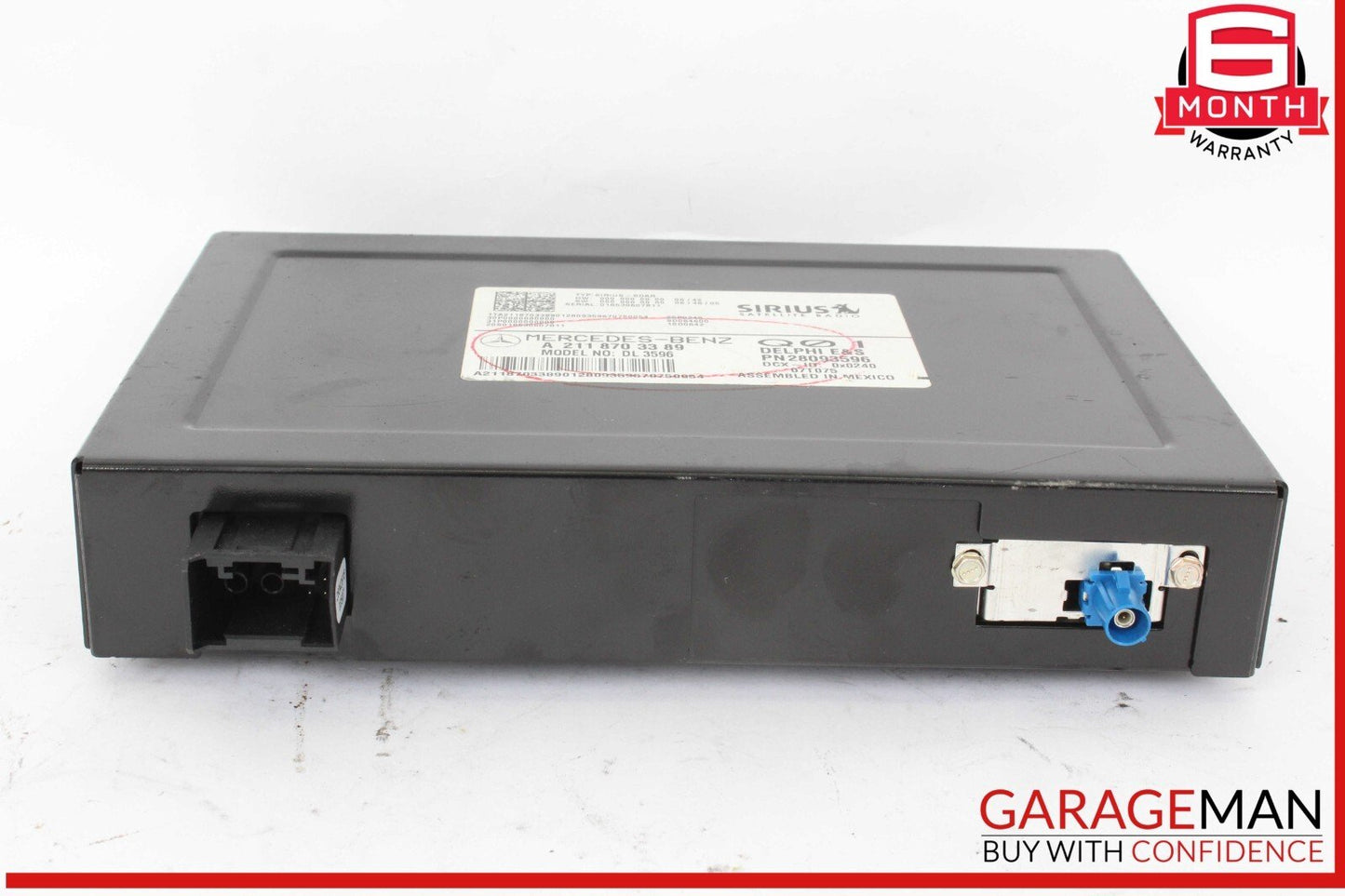 03-09 Mercedes X164 GL450 ML320 ML550 GL550 Sirius Satellite Radio Receiver OEM