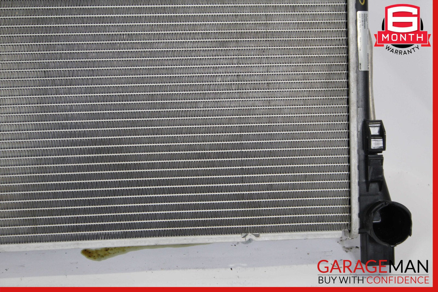 01-05 Mercedes W209 CLK55 Engine Cooling Radiator AC A/C Condenser OEM