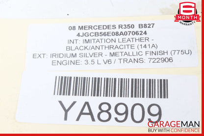 06-15 Mercedes W251 R350 E350 Engine Oil Separator Cover 2720160134 OEM