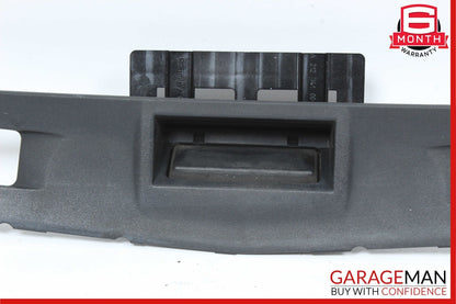 10-13 Mercedes W212 E350 E550 Sedan Trunk Lid Tailgate Handle Trim Black OEM