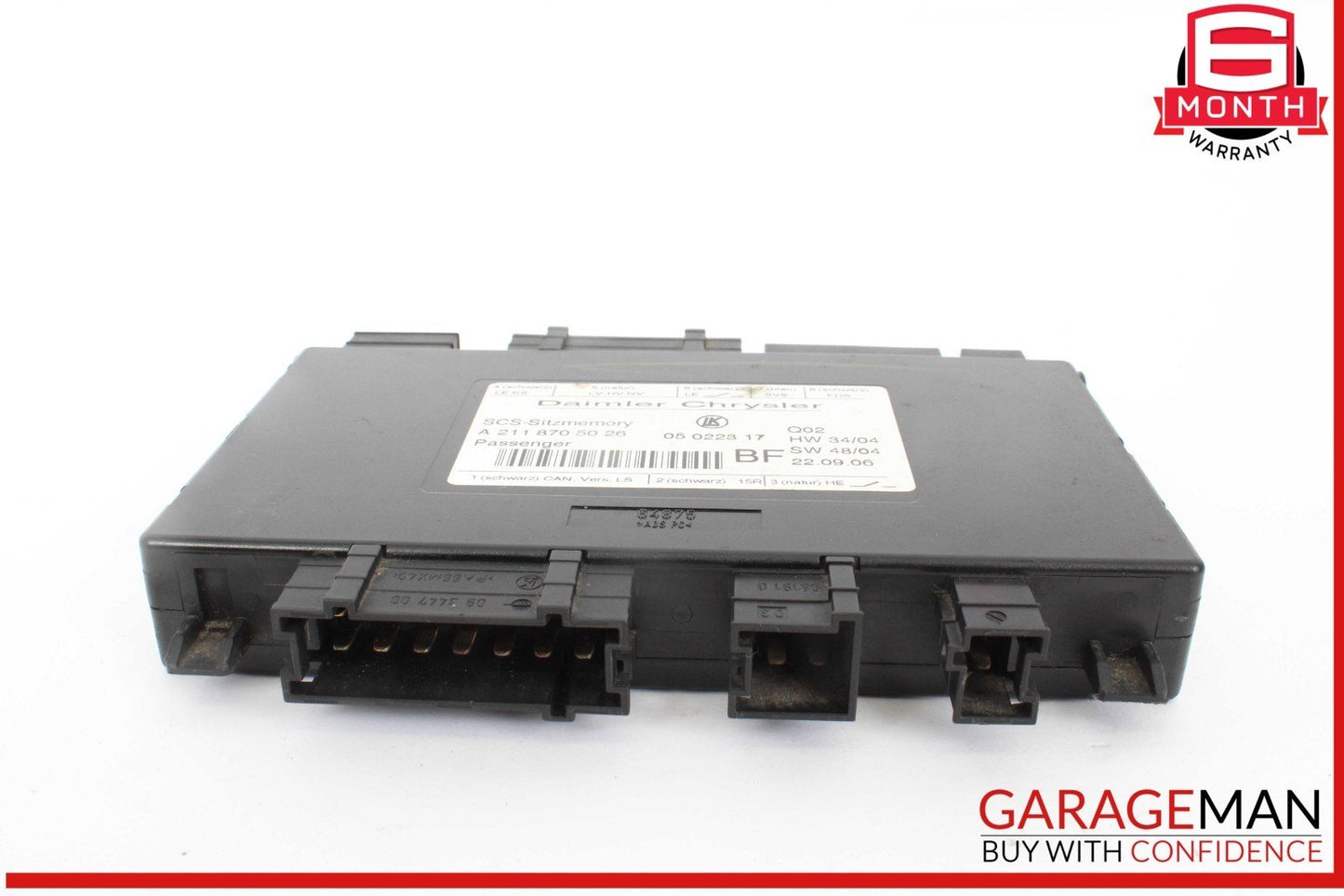 03-12 Mercedes X164 GL450 4MATIC E550 Front Right Seat Control Module OEM