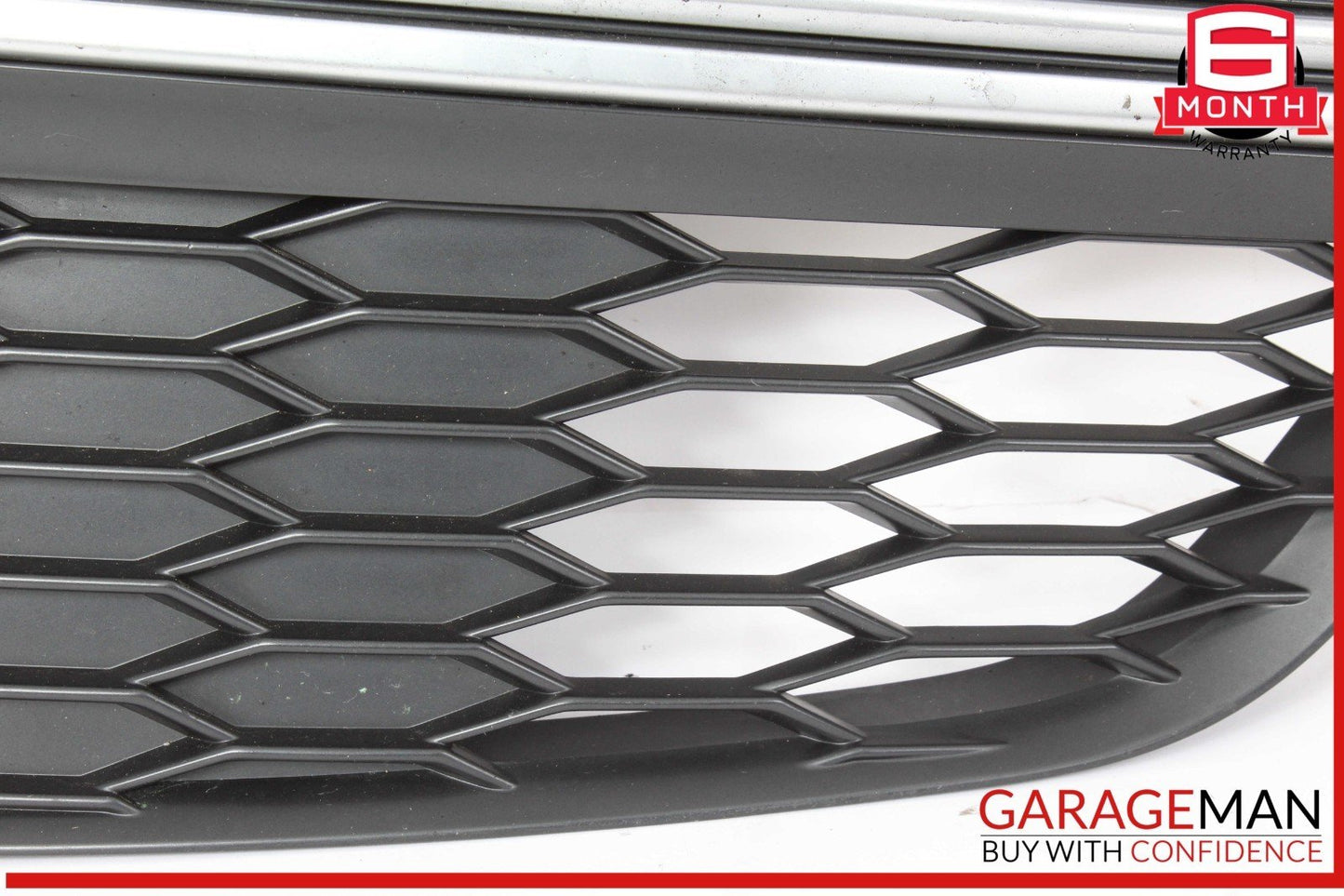 18-24 Audi S5 Front Left Driver Side Bumper Foglight Fog Light Grille Cover OEM