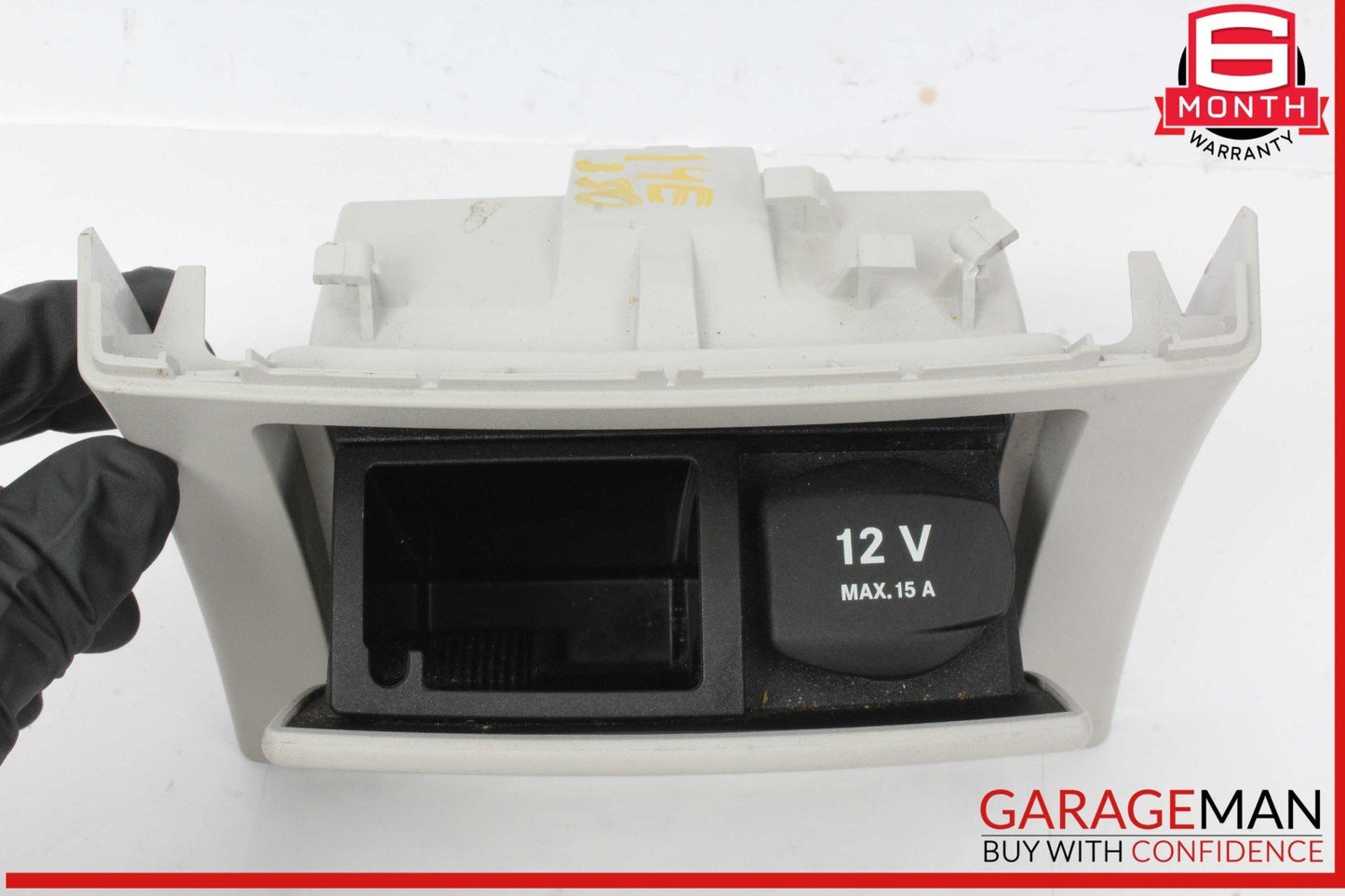 10-16 Mercedes W212 E350 Rear Center Console Ashtray Ash Tray Compartment Gray