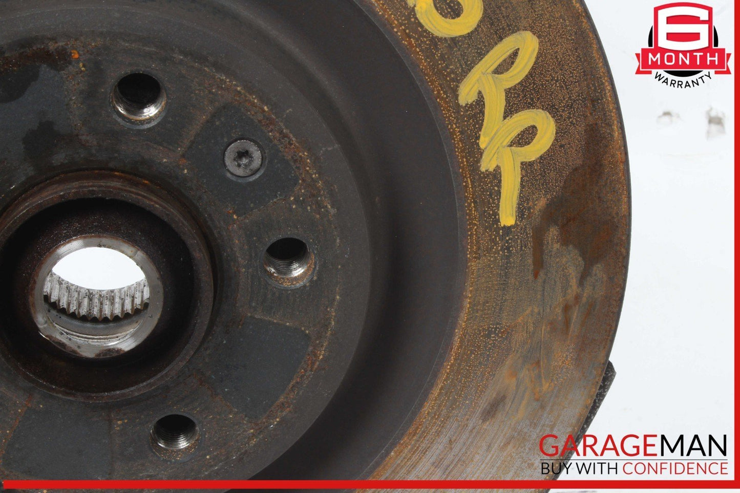 09-18 Audi SQ5 A6 A7 Rear Right Wheel Spindle Knuckle Hub Bearing Brake Rotor