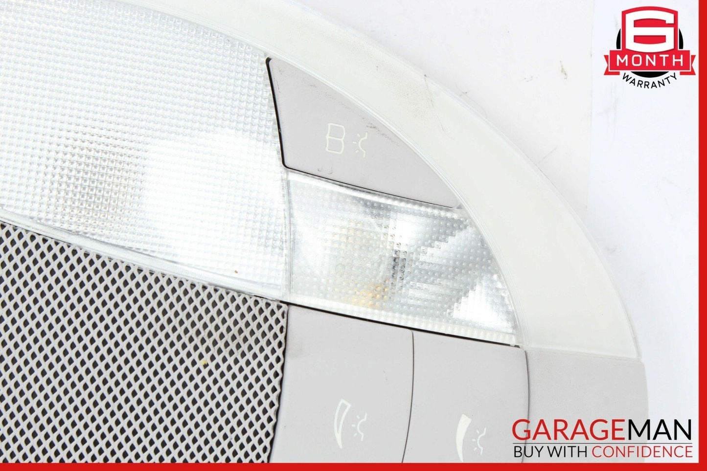 03-11 Mercedes E350 CLS500 Rear Overhead Interior Top Upper Dome Light Lamp Grey