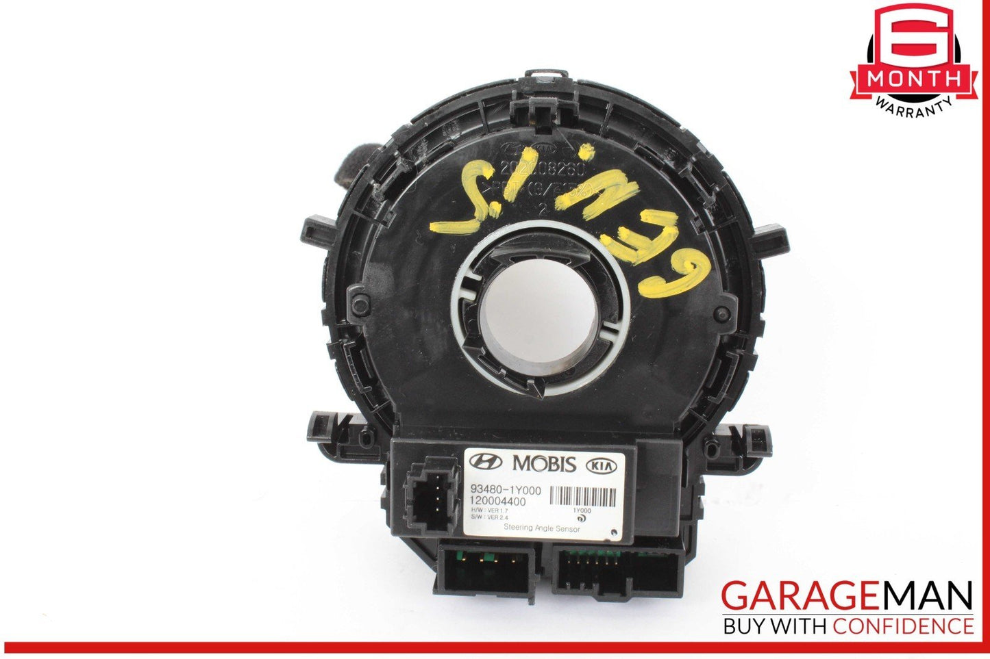 15-20 Hyundai Genesis G80 Steering Column Clock Spring Angle Sensor Slip Ring
