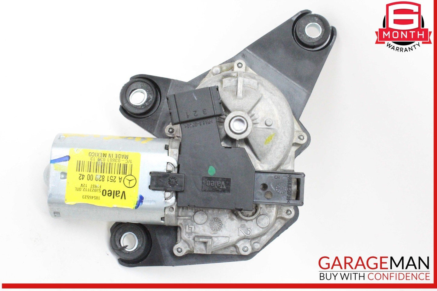 06-19 Mercedes X164 GL450 Rear Glass Windshield Wiper Motor 2518200042 OEM