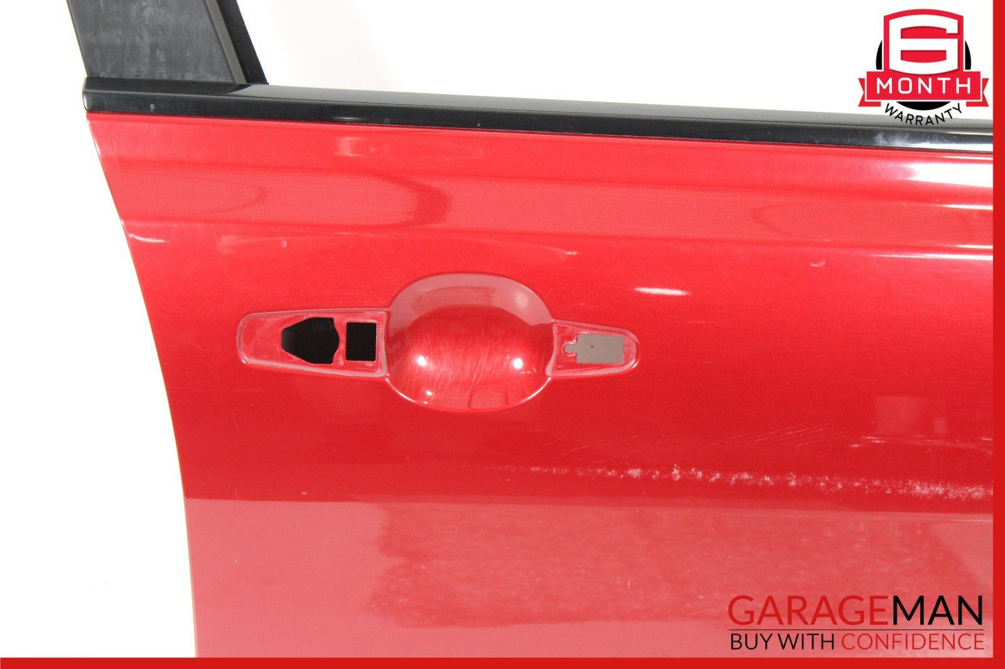 16-23 Jaguar XF Front Right Passenger Side Door Shell Panel Red OEM