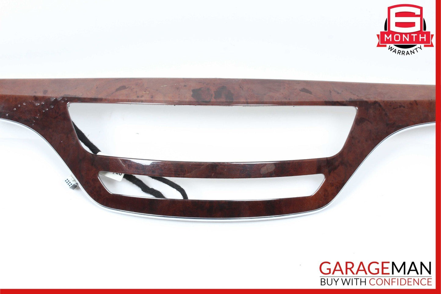 07-09 Mercedes W221 S550 Dashboard Dash Center Trim Bezel Wood OEM