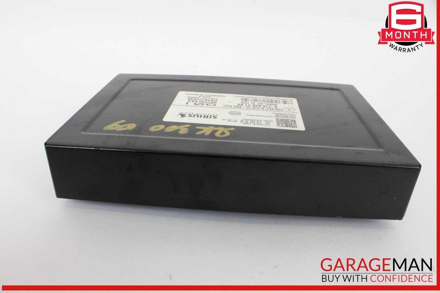 07-14 Mercedes R171 SLK300 CL550 Sirius Satellite Radio Module Receiver OEM