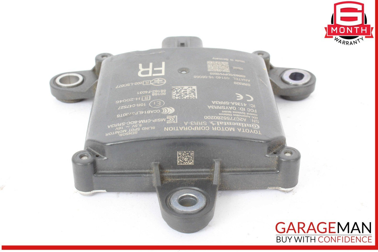20-22 Toyota C-HR Rear Left or Rear Right Side Blind Spot Radar Sensor Module