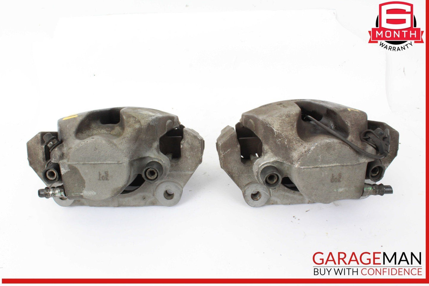 14-18 BMW X5 Front Left and Front Right Side Brake Caliper Calipers Set OEM